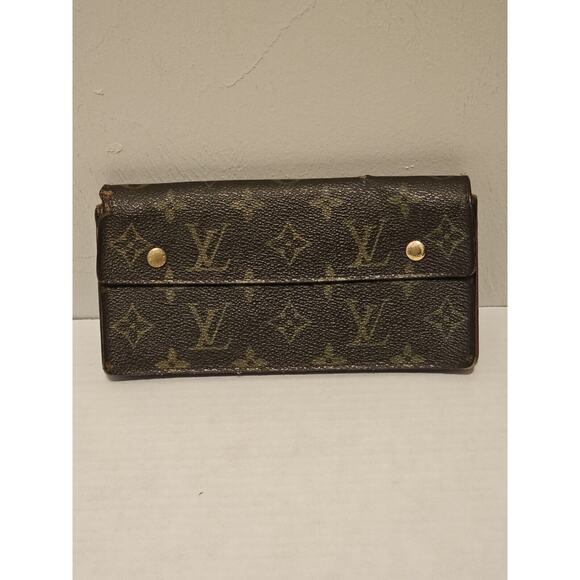 Authentic Louis Vuitton Monogram Portefeuille Accordion Long Wallet - Picture 1 of 11